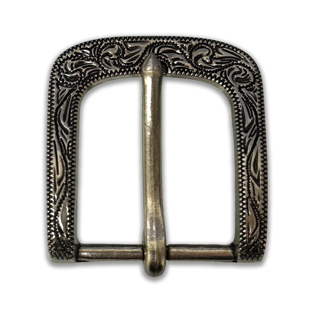 1.25" Floral #18 Buckle Set - Image 2