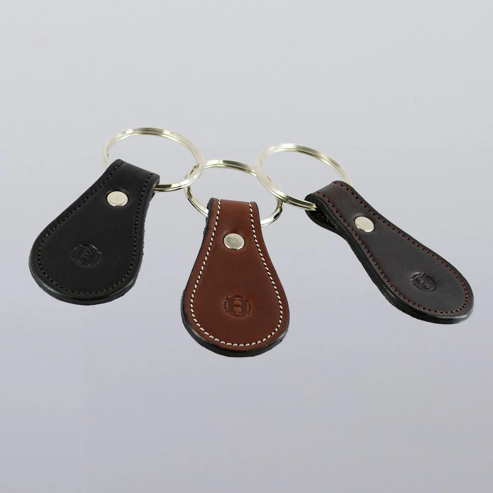 Bell-Shaped Leather Keychain - Image 10