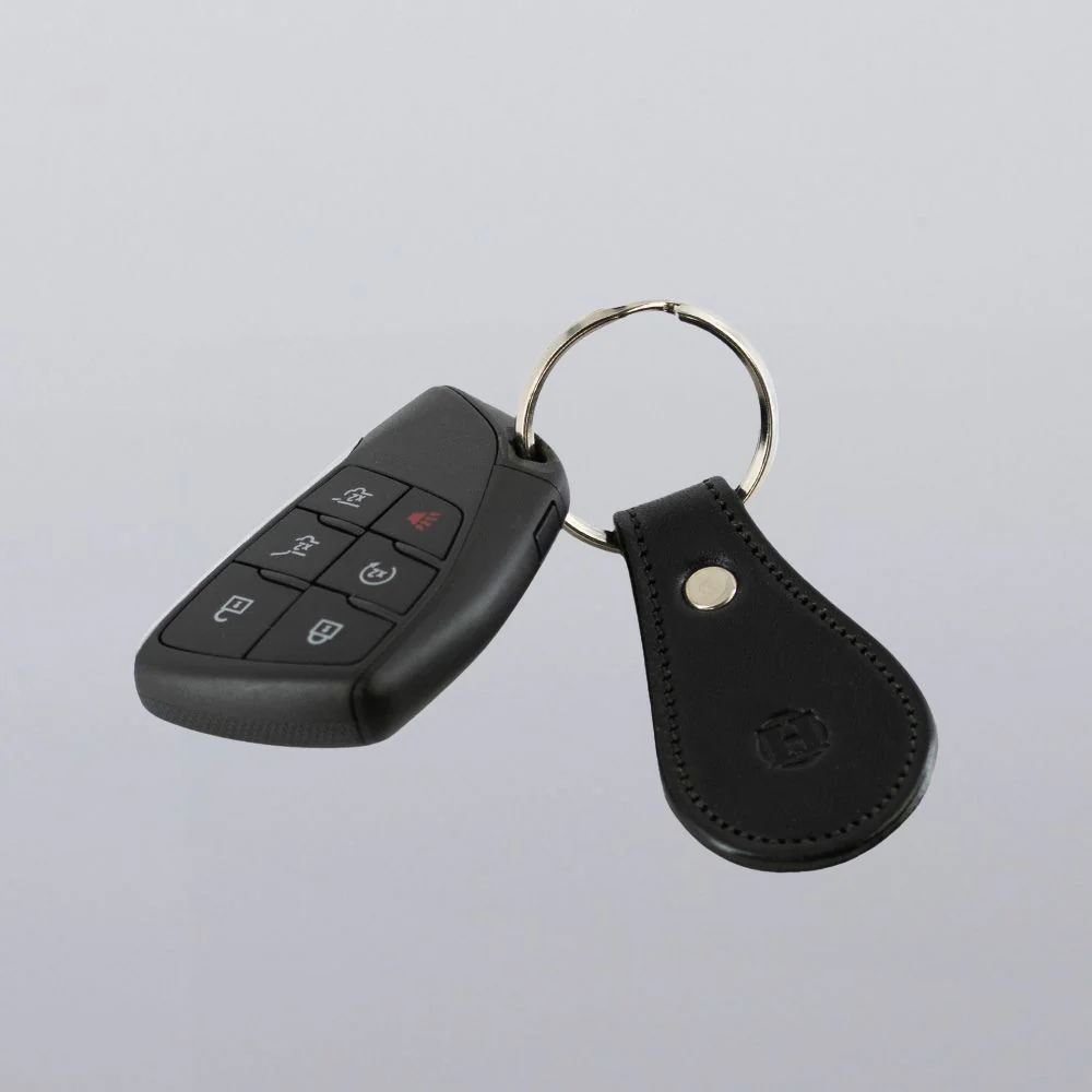 Bell-Shaped Leather Keychain - Image 7