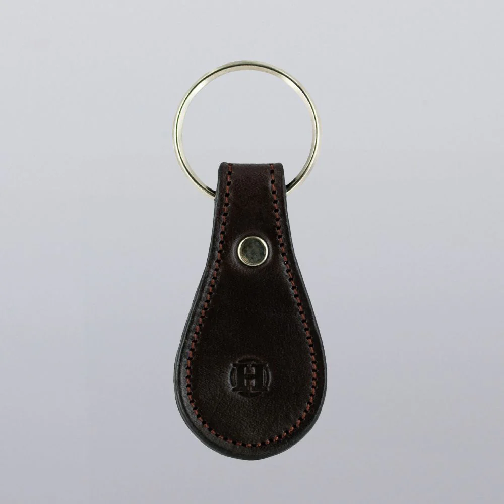 Bell-Shaped Leather Keychain - Image 8
