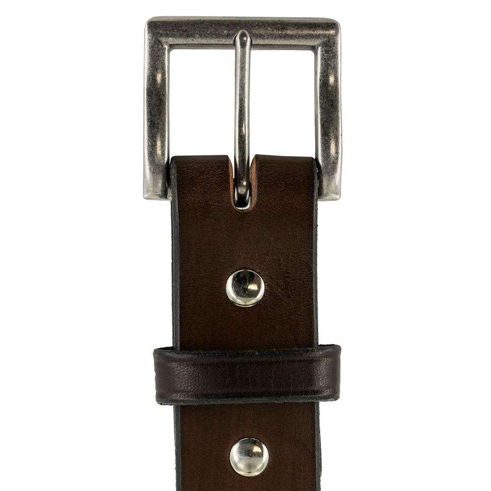 1.5" Antique Nickel #1 Buckle - Image 3