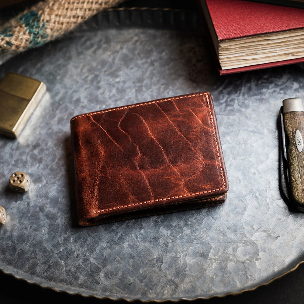 Powell Bison Bifold with ID Window Fold Over - Image 14