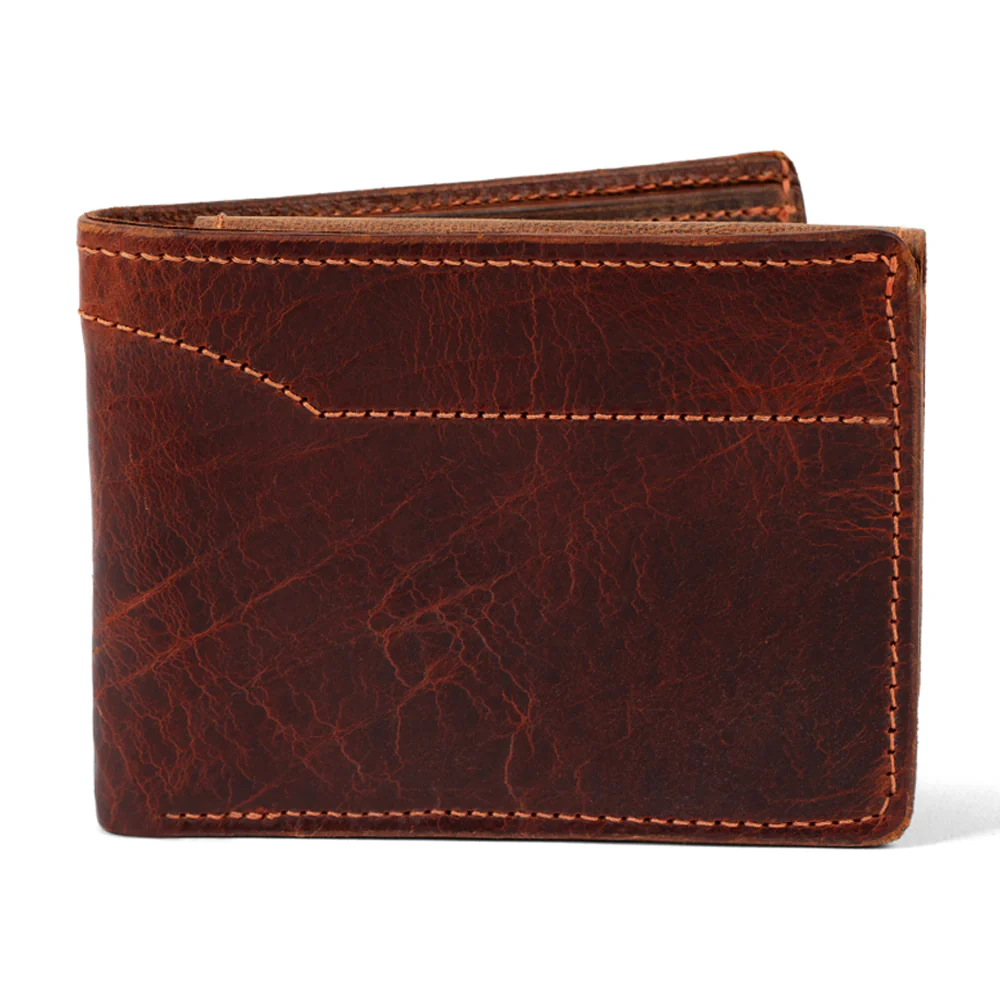Powell Bison Bifold with ID Window Fold Over - Image 6