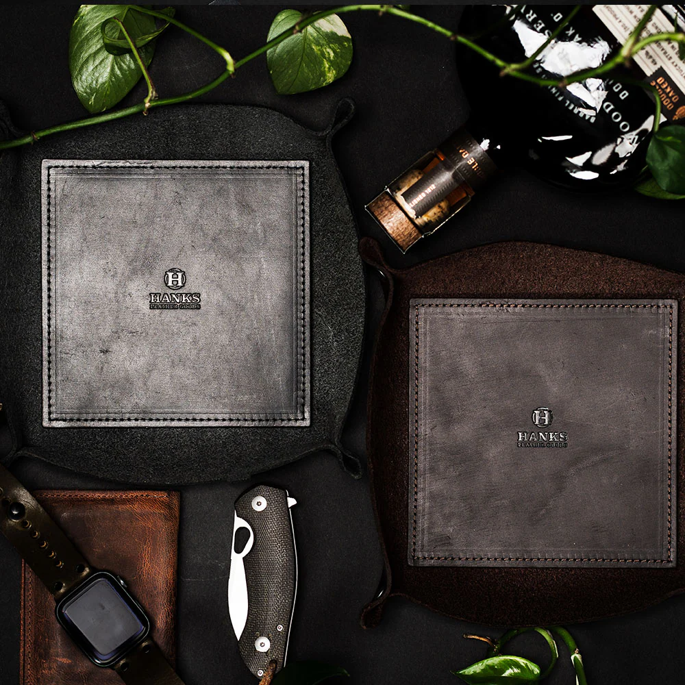Premium Leather Valet Tray - Image 3