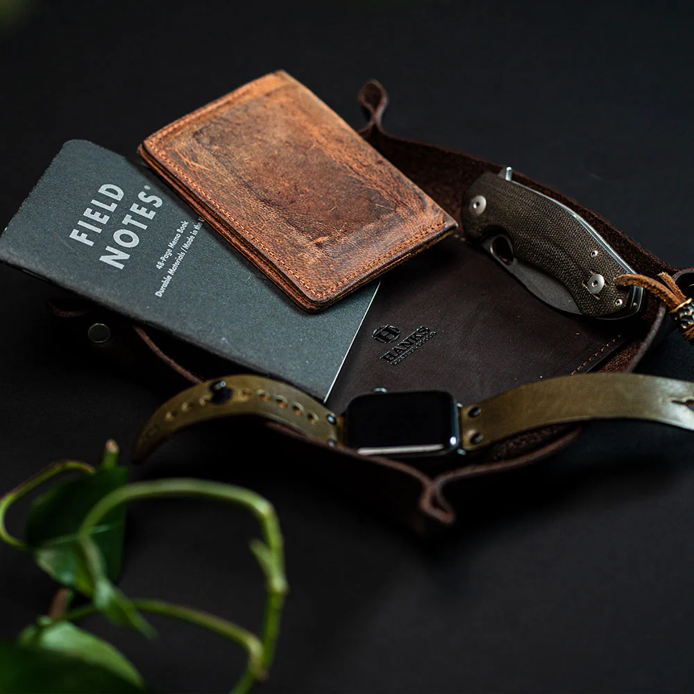 Premium Leather Valet Tray - Image 5